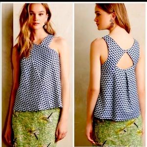 Anthropologie HD in Paris Sleeveless cutout top